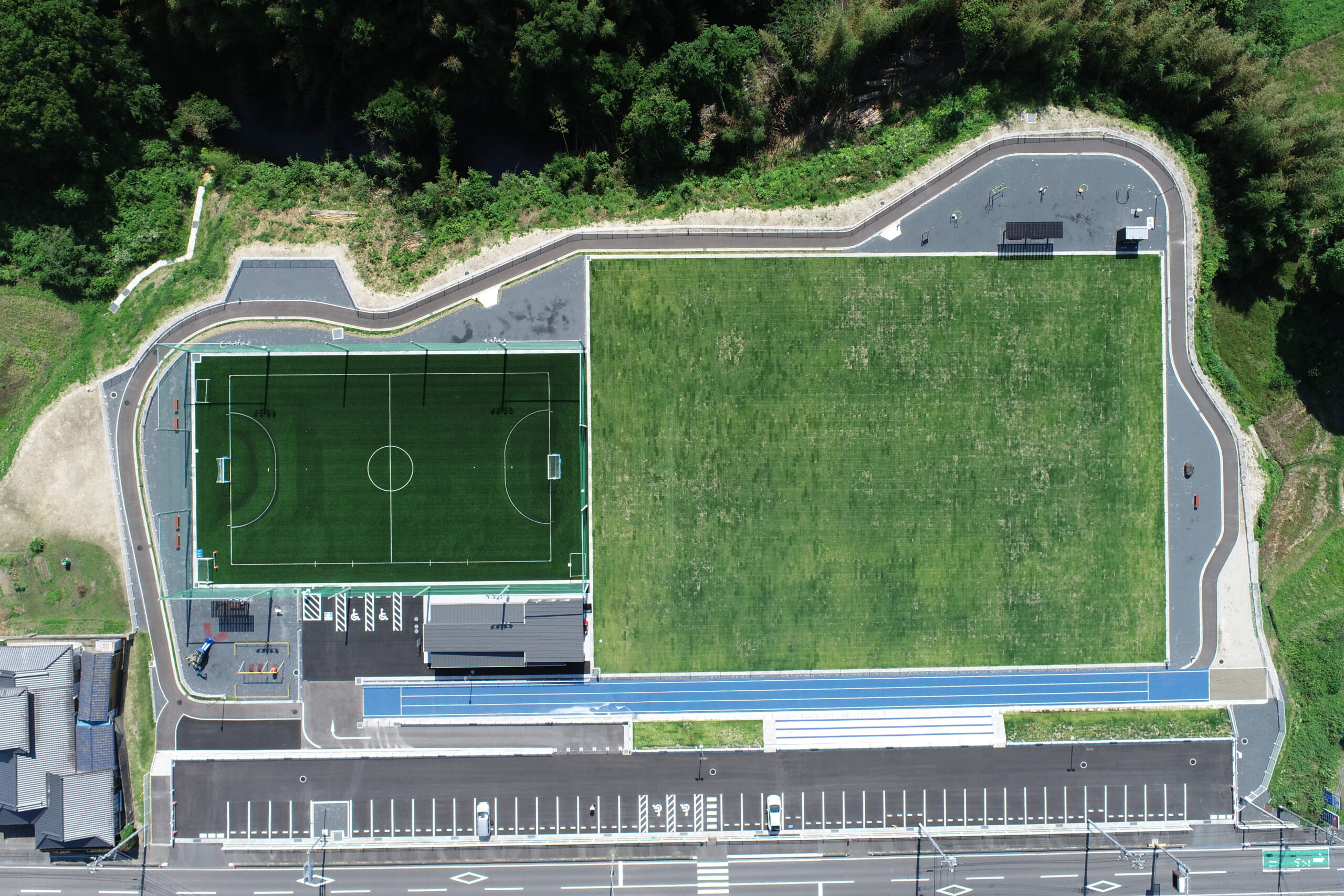 常陸太田市町田運動公園整備工事
